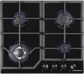Газовая варочная поверхность Maunfeld EGHE.64.43CB/G черный Газовая варочная поверхность Maunfeld EGHE.64.43CB/G черный