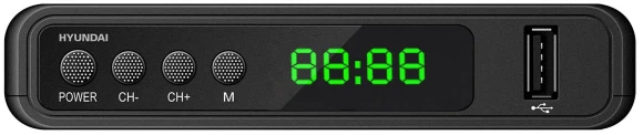 Ресивер DVB-T2 Hyundai H-DVB520 черный Ресивер DVB-T2 Hyundai H-DVB520 черный