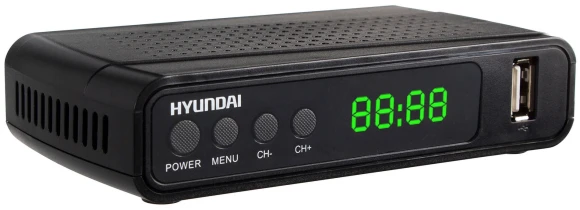 Ресивер DVB-T2 Hyundai H-DVB520 черный Ресивер DVB-T2 Hyundai H-DVB520 черный