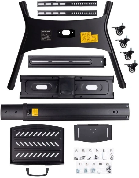 Подставка для телевизора Arm Media PT-STAND-11 черный 32"-65" макс.40кг напольный фиксированный