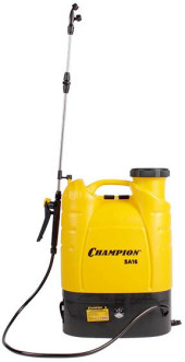 Опрыскиватель Champion SA16 аккум. ранц. 16л желтый/черный Опрыскиватель Champion SA16 аккум. ранц. 16л желтый/черный