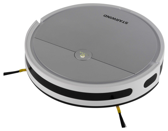 Пылесос-робот Starwind SRV4570 15Вт серебристый/белый