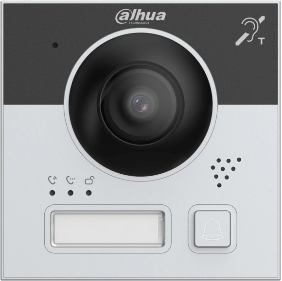 Видеопанель Dahua DHI-VTO4202F-PI1 цветной сигнал CMOS цвет панели: серебристый Видеопанель Dahua DHI-VTO4202F-PI1 цветной сигнал CMOS цвет панели: серебристый