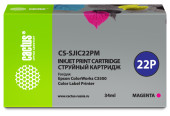 Картридж струйный Cactus CS-SJIC22PM C33S020603 пурп.пигм. (34мл) для Epson ColorWorks C3500 с чипом