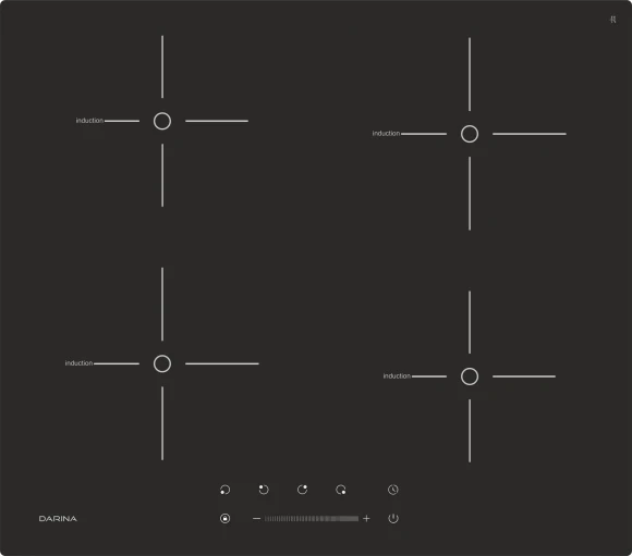 Индукционная варочная поверхность Darina PL EI313 B черный Индукционная варочная поверхность Darina PL EI313 B черный