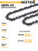 Цепь для цепных пил Huter C3 0.325" 72звенa для Huter BS-45 (71/4/8) Цепь для цепных пил Huter C3 0.325" 72звенa для Huter BS-45 (71/4/8)