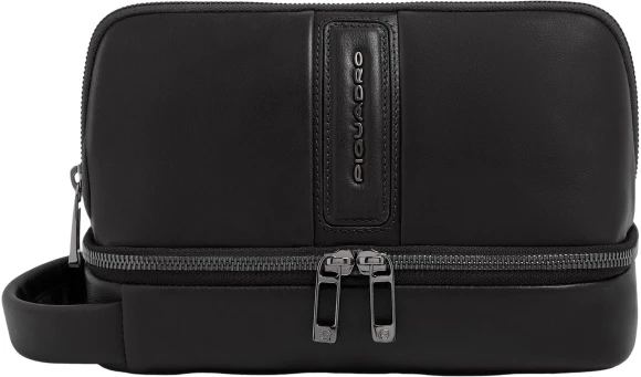 Рюкзак слинг мужской Piquadro Victor CA7174W143/N черный натур.кожа