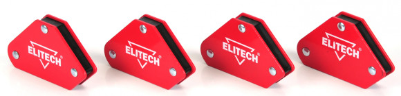 Магнитный угольник Elitech 0606.017900 400гр