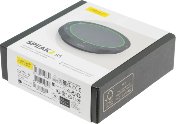 Спикерфон Jabra Speak2 темно-серый (2755-109)