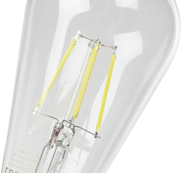 Лампа филам. Thomson Filament TH-B2341 7Вт цок.:E27 эдисон 220B св.свеч.бел.хол. ST64 (упак.:1шт)