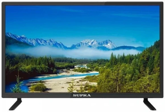 Телевизор LED Supra 24" STV-LC24LT0080W Frameless черный HD 60Hz DVB-T2 DVB-C USB (RUS)