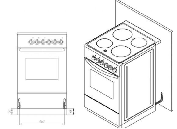 Плита Газовая Лысьва ГП 400 МС-2у черный (без крышки) реш.сталь Плита Газовая Лысьва ГП 400 МС-2у черный (без крышки) реш.сталь
