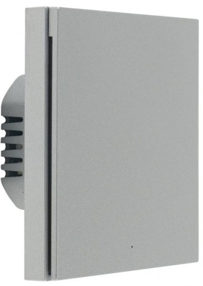 Умный выключатель Aqara H1 EU 1-нокл. с нейтралью серый (WS-EUK03GR)