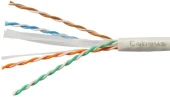 Кабель информационный Cabeus UTP-4P-CAT.5E-SOLID-GY-100 кат.5E U/UTP 4 пары PVC внутренний 100м серый Кабель информационный Cabeus UTP-4P-CAT.5E-SOLID-GY-100 кат.5E U/UTP 4 пары PVC внутренний 100м серый