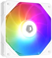 Вентилятор для корпуса ID-Cooling AS-120-W 120х120x25 белый 4-pin 27.2дБ Ret