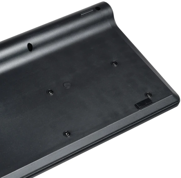 Клавиатура Оклик 480M черный/серый USB slim Multimedia (1067199) кабель 1.5м