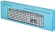 Клавиатура Оклик 480M черный/серый USB slim Multimedia (1067199) кабель 1.5м