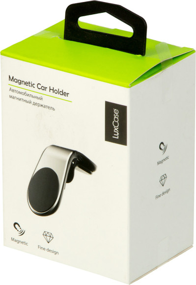 Держатель LuxCase магнитный серебристый для для смартфонов и навигаторов (98803) Держатель LuxCase магнитный серебристый для для смартфонов и навигаторов (98803)