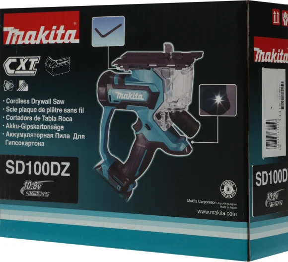 Сабельная пила Makita SD100DZ аккум. 6000ход/мин