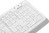 Клавиатура + мышь A4Tech Fstyler F1010 клав:белый/серый мышь:белый/серый USB Multimedia (F1010 WHITE)