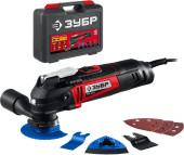 Многофункциональный инструмент Зубр МФИ-500 КН 500Вт черный/красный