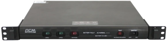Источник бесперебойного питания Powercom King Pro RM KIN-600AP RM 480Вт 600ВА черный