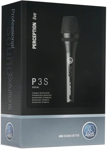 Микрофон проводной AKG P3S черный Микрофон проводной AKG P3S черный