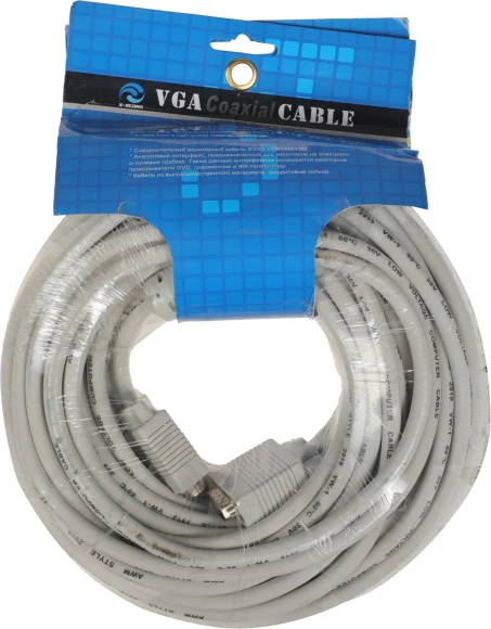 Кабель Ningbo CAB016S-20m VGA (m) VGA (m) 20м феррит.кольца серый Кабель Ningbo CAB016S-20m VGA (m) VGA (m) 20м феррит.кольца серый