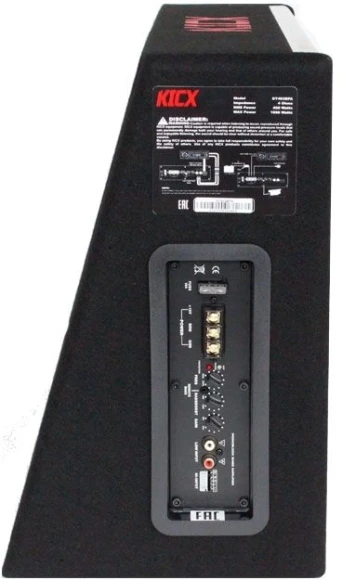 Сабвуфер автомобильный Kicx GT403BPA 450Вт активный (30см/12")