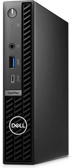 Неттоп Dell Optiplex 7020 Micro i3 14100T (2.7) 8Gb SSD256Gb UHDG 730 Windows 11 Pro GbitEth WiFi BT 90W мышь клавиатура черный (7020-3861)