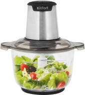 Аэрогриль Kitfort КТ-2221 1500Вт черный/серебристый