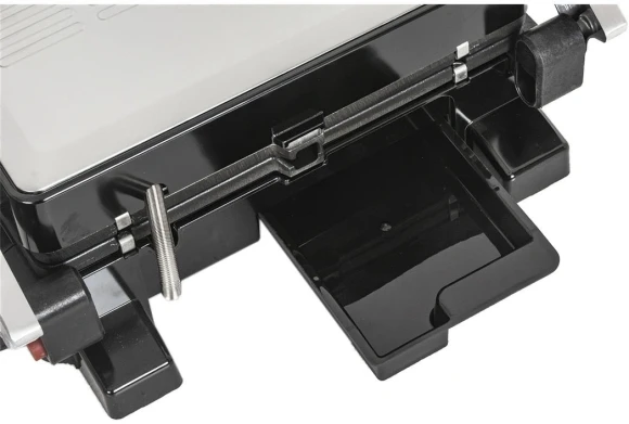 Электрогриль Supra GS-7620 2000Вт черный/серебристый