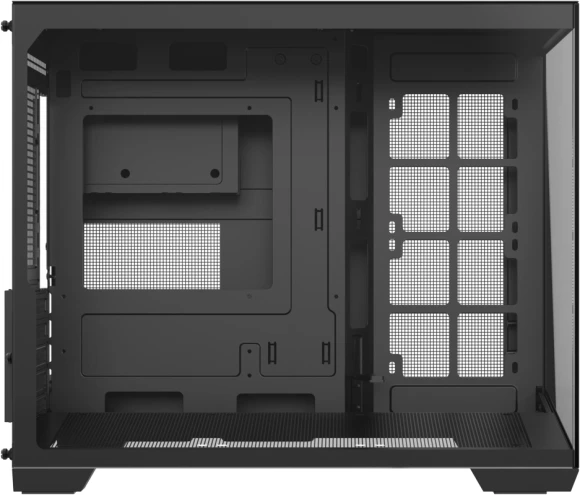 Корпус Formula Crystal Z4M Plus черный без БП mATX 3x120mm 1xUSB3.0 audio bott PSU