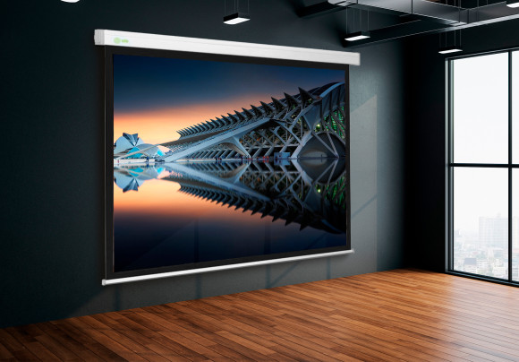 Экран Cactus 120" 183x244см Motoscreen CS-PSM-183x244 4:3 настенно-потолочный рулонный (моторизованный привод)
