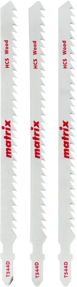 Набор пилок по дереву Matrix 78222 3пред. (лобзики)
