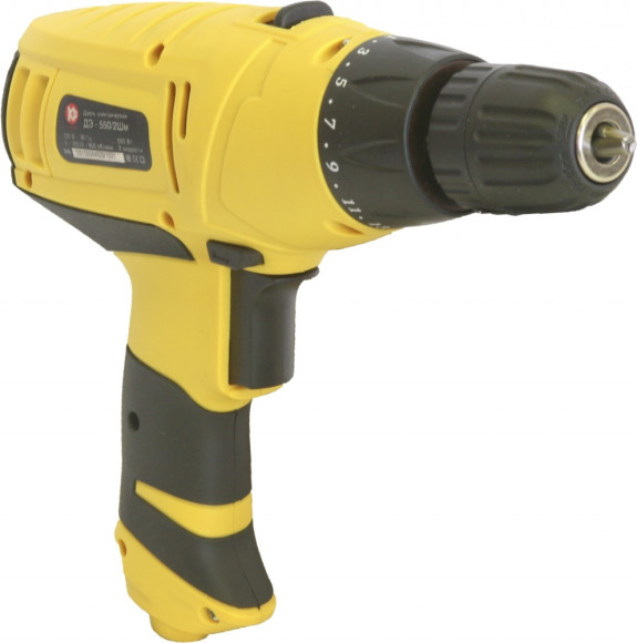 Дрель-шуруповерт Калибр ДЭ- 550/2ШМ 550Вт патрон:быстрозажимной (020209) Дрель-шуруповерт Калибр ДЭ- 550/2ШМ 550Вт патрон:быстрозажимной (020209)