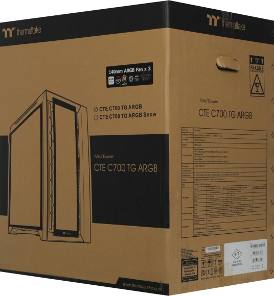 Корпус Thermaltake CTE C700 TG ARGB черный без БП ATX 12x120mm 8x140mm 2x200mm 2xUSB3.0 audio bott PSU Корпус Thermaltake CTE C700 TG ARGB черный без БП ATX 12x120mm 8x140mm 2x200mm 2xUSB3.0 audio bott PSU