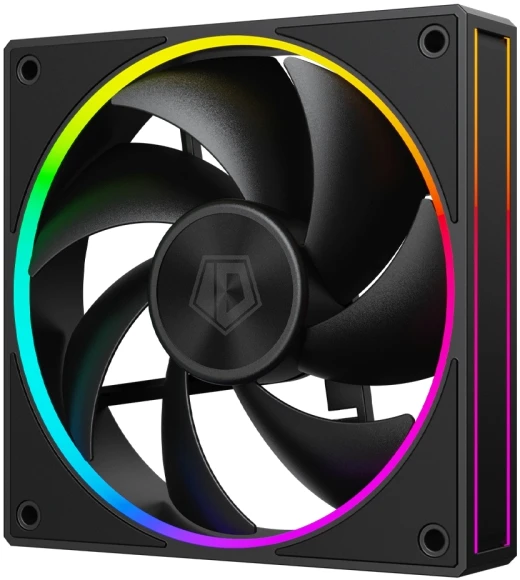 Вентилятор для корпуса ID-Cooling AF-127 ARGB 120х120x27 черный 4-pin 30дБ (AF-127-ARGB-K) Ret Вентилятор для корпуса ID-Cooling AF-127 ARGB 120х120x27 черный 4-pin 30дБ (AF-127-ARGB-K) Ret
