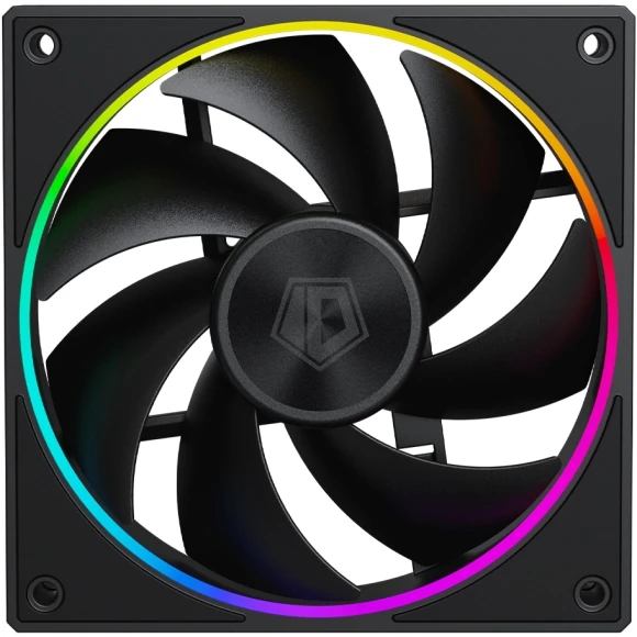 Вентилятор для корпуса ID-Cooling AF-127 ARGB 120х120x27 черный 4-pin 30дБ (AF-127-ARGB-K) Ret Вентилятор для корпуса ID-Cooling AF-127 ARGB 120х120x27 черный 4-pin 30дБ (AF-127-ARGB-K) Ret