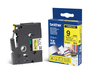 Картридж ленточный Brother TZE621 черный на желтом 9x8 для Brother P-Touch Картридж ленточный Brother TZE621 черный на желтом 9x8 для Brother P-Touch