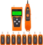 Тестер кабельный Lanmaster LAN-PRO-L/TPK-N-8R оранжевый/черный