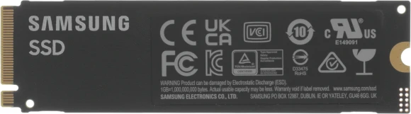 Накопитель SSD Samsung PCIe 3.0 x4 1TB MZ-V8V1T0BW 980 M.2 2280