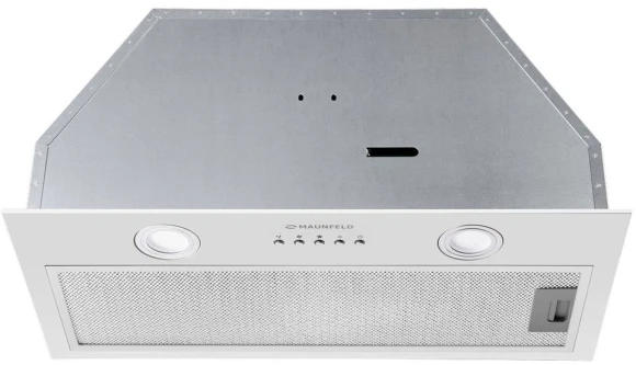 Вытяжка встраиваемая Maunfeld TRAPEZE 602M белый управление: кнопочное (1 мотор)