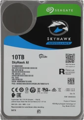 Жесткий диск Seagate SATA-III 10TB ST10000VE001 Surveillance SkyHawkAI 512E (7200rpm) 256Mb 3.5" Жесткий диск Seagate SATA-III 10TB ST10000VE001 Surveillance SkyHawkAI 512E (7200rpm) 256Mb 3.5"