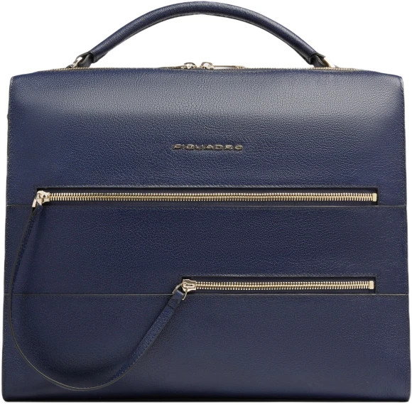 Деловая сумка женская Piquadro Circle CA4021W92/ARTM с отделением для ноутбука 15.6" терракотовая натур.кожа