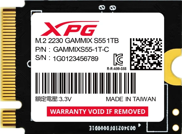 Накопитель SSD Kingspec PCIe 4.0 x4 512GB XF-512 2230 M.2 2230