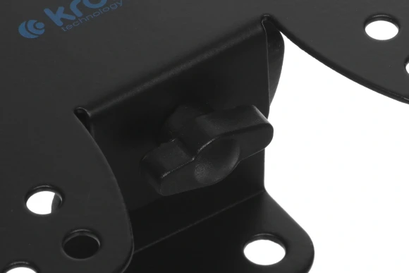 Кронштейн для телевизора Kromax GALACTIC-10 черный 15"-32" макс.20кг настенный поворот и наклон