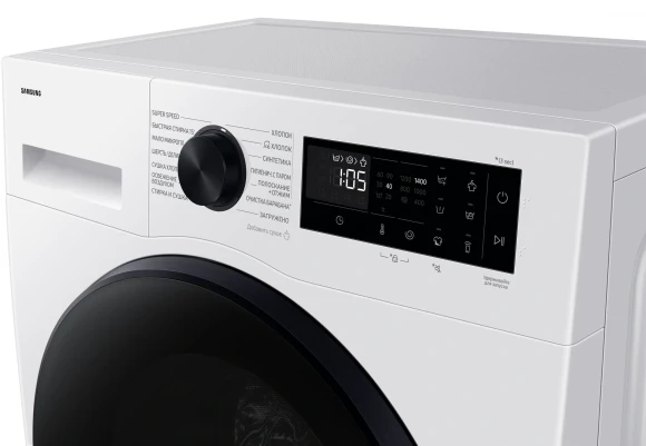 Стиральная машина Samsung WD90DG5G34BELP класс: A загр.фронтальная макс.:9кг (с сушкой) белый инвертор