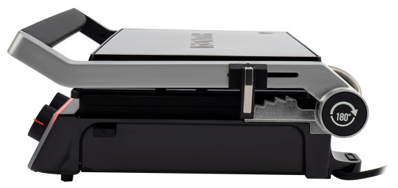 Электрогриль Hyundai HYG-5047 2200Вт серебристый/черный