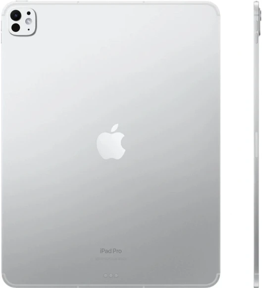 Планшет Apple iPad Pro 2025 A3357 M5 9C RAM12Gb ROM512Gb 11" OLED 2420x1668 iOS серебристый 12Mpix 12Mpix BT WiFi 10hr